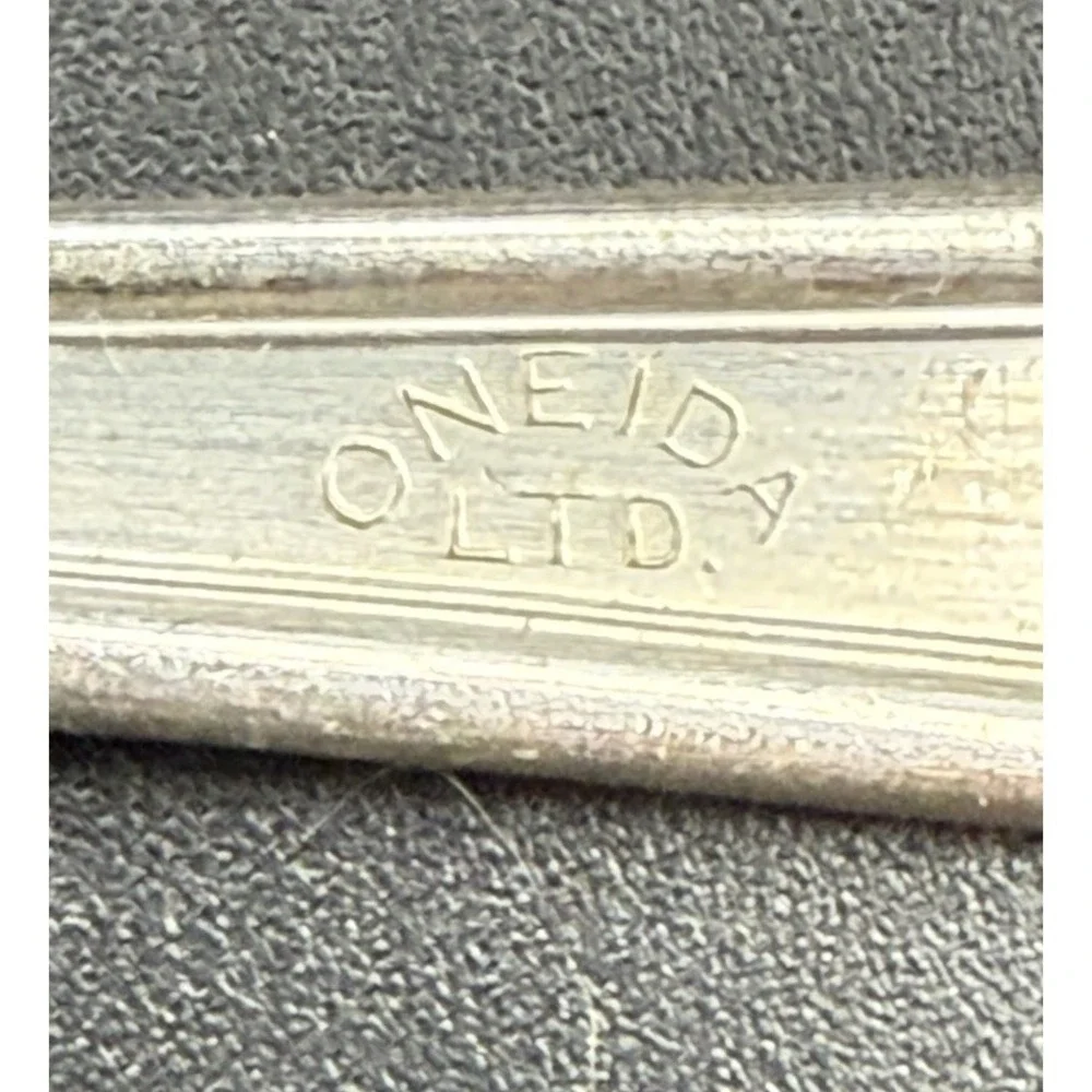 VTG Oneida WM. A. Rogers Croydon Mary Lee Silverplate Salad Fork 1932 Set Of 6